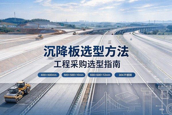 特克斯沉降板选择方法