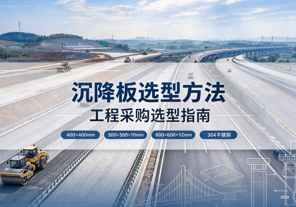 特克斯沉降板选择方法