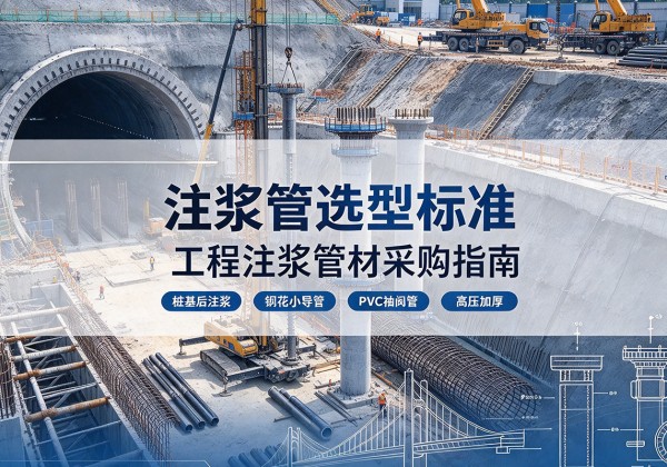 特克斯注浆管选型标准